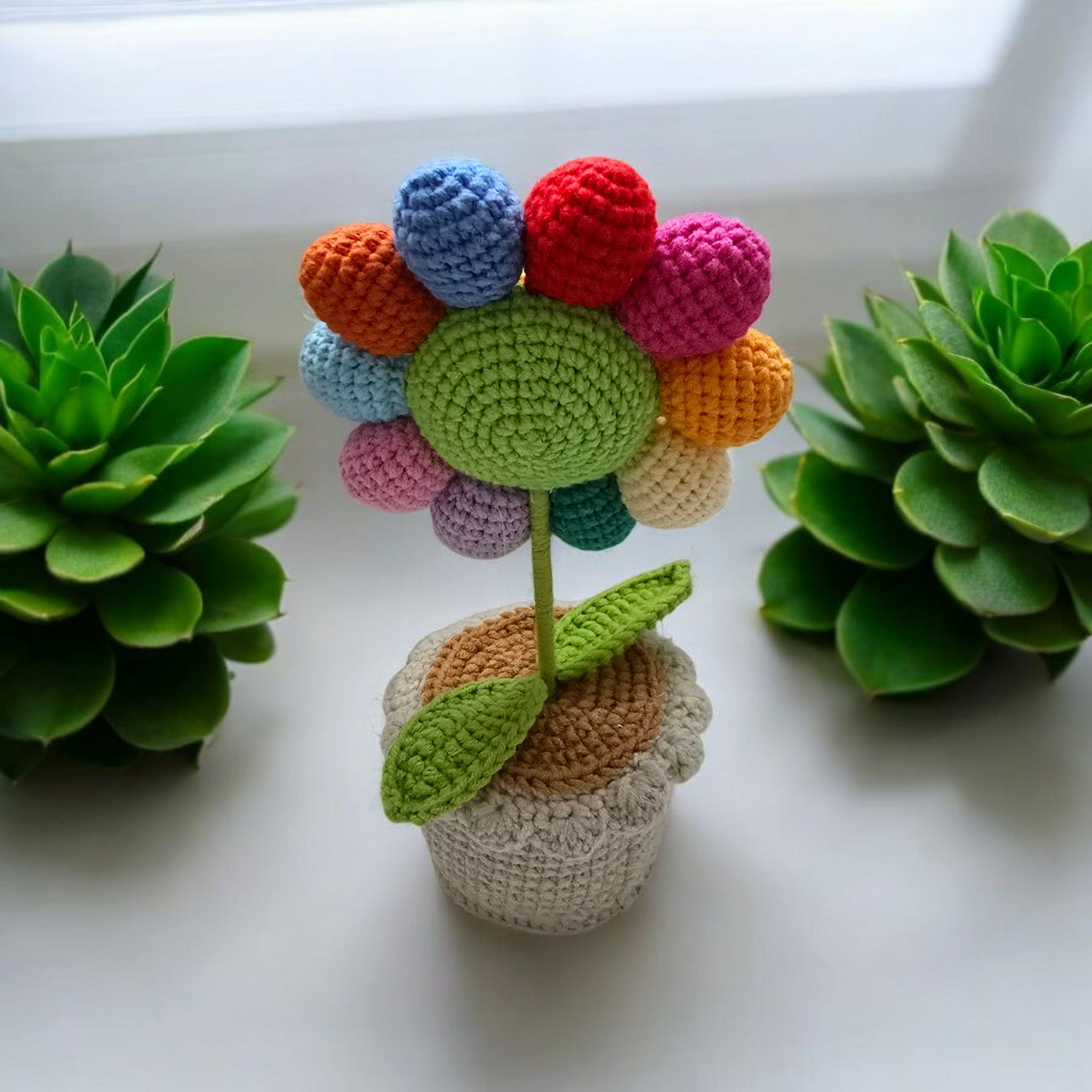 Crochet flower